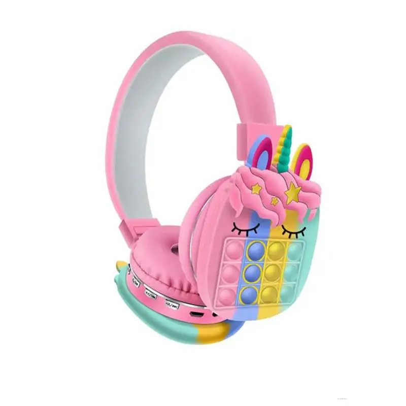 

AH-806H New Style Children's Headset Net Red Head-mounted Private Model Simple And Cute Headset