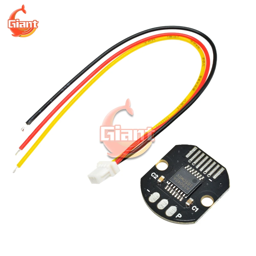 Магнитный датчик интерфейс PWM I2C SPI прецизионный AS5048 14 бит без щеточного держателя
