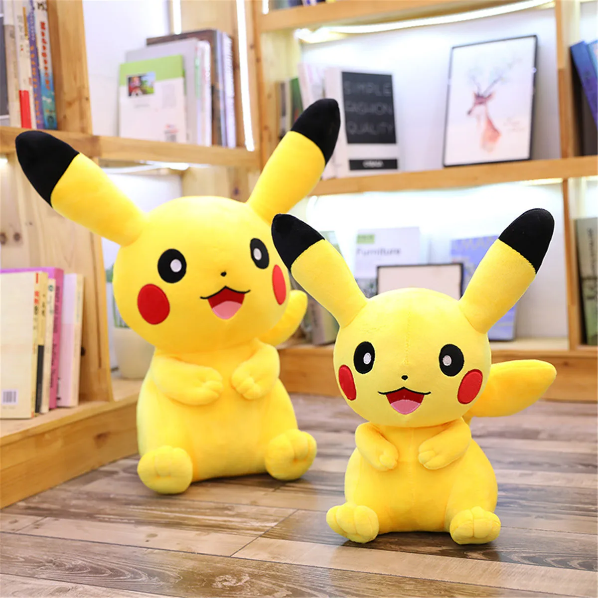 28-65 см Kawaii Pikachu плюшевые игрушки милые мягкие игрушки мультфильм Пикачу чучело животных плюшевые куклы подушка для сна детские игрушки Детский подарок