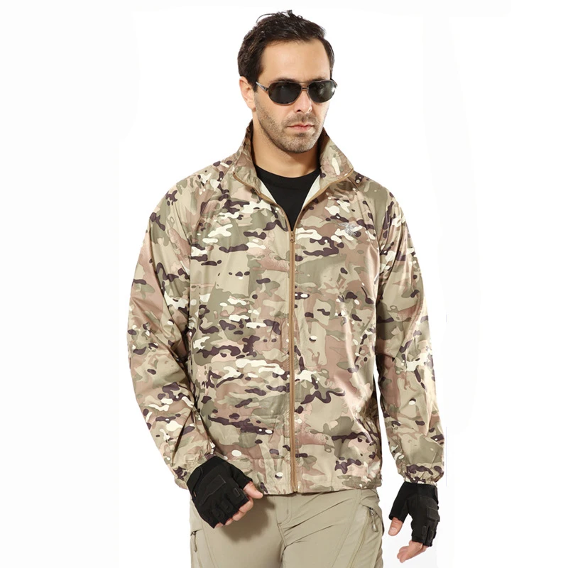 Тактическая куртка с дизайном морских котиков легкий камуфляжная Для мужчин