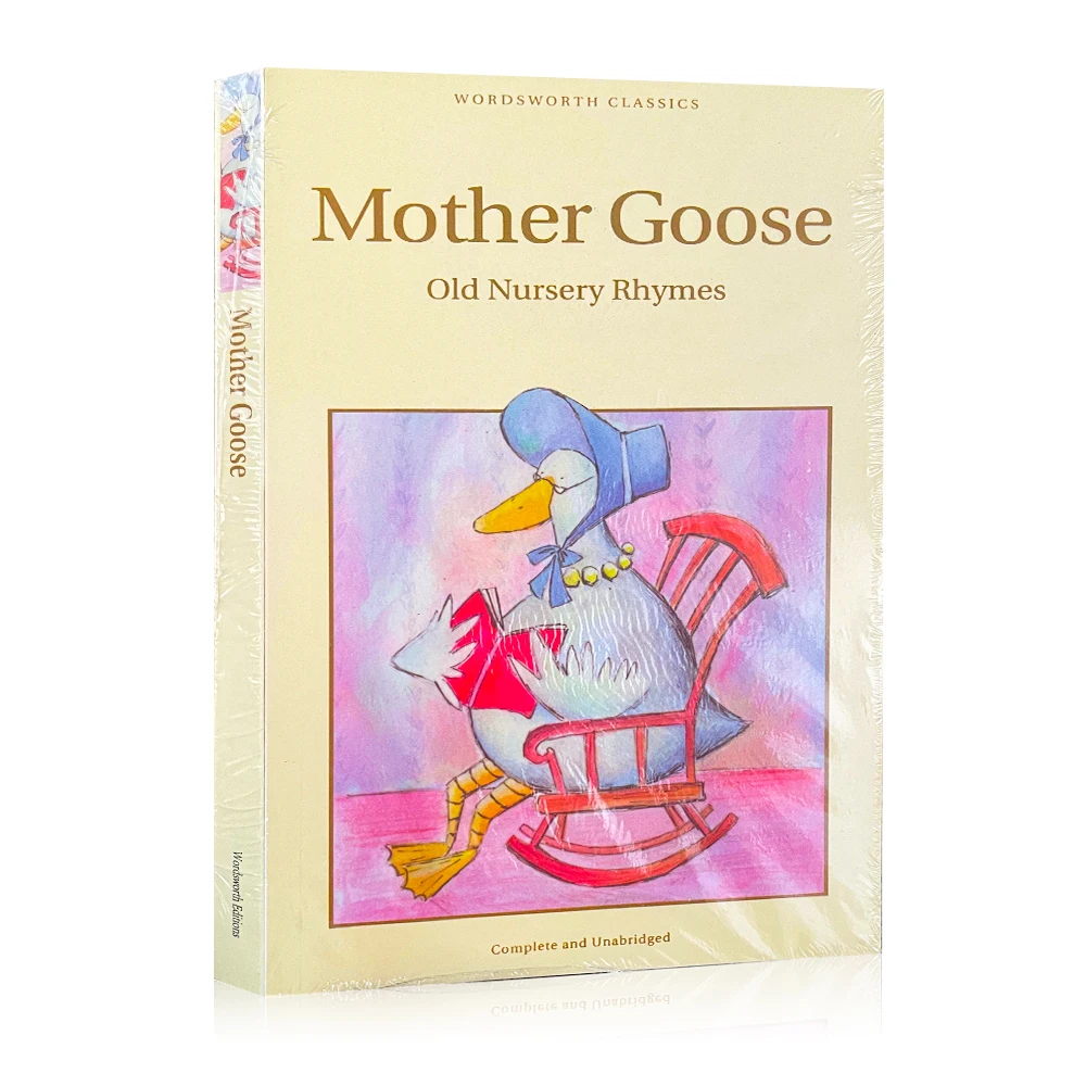 

Mother Goose By Old Nursery Rhyme Classical Children Reading Story Books Educational Toys Learn In English
