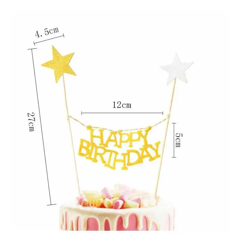 1 шт. новинка звезда дневной флаг для детского дня рождения|Товары украшения