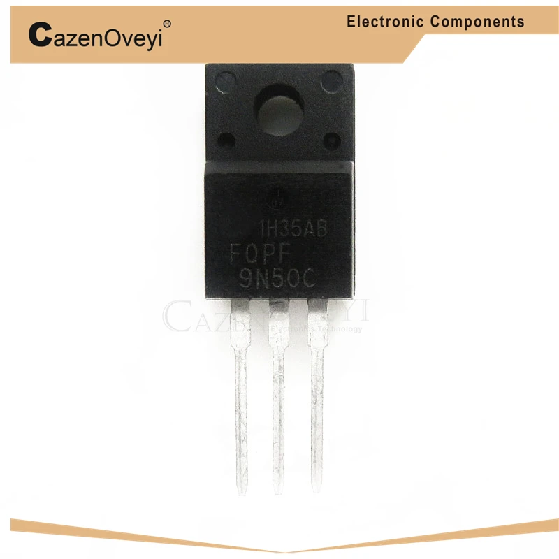 10 шт./лот FQPF9N50C TO 220 9N50C 9N50 TO220 Новый MOS FET транзистор в наличии|Интегральные схемы| |