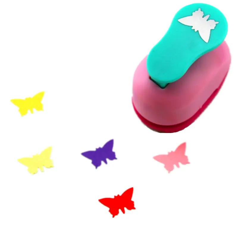 STYLE19 free ship flower furador 5/8'' 1.5cm diy paper cut Eva Foam Maker puncher scrapbooking labor saving for kid hole punch CL-1208 - Цвет: STYLE19