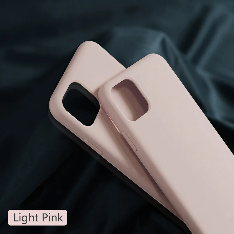 Чехол Arvin для iPhone 11 Pro Max, чехол из жидкого силикона, мягкая подкладка из микрофибры, толстый чехол для iPhone 11 Pro