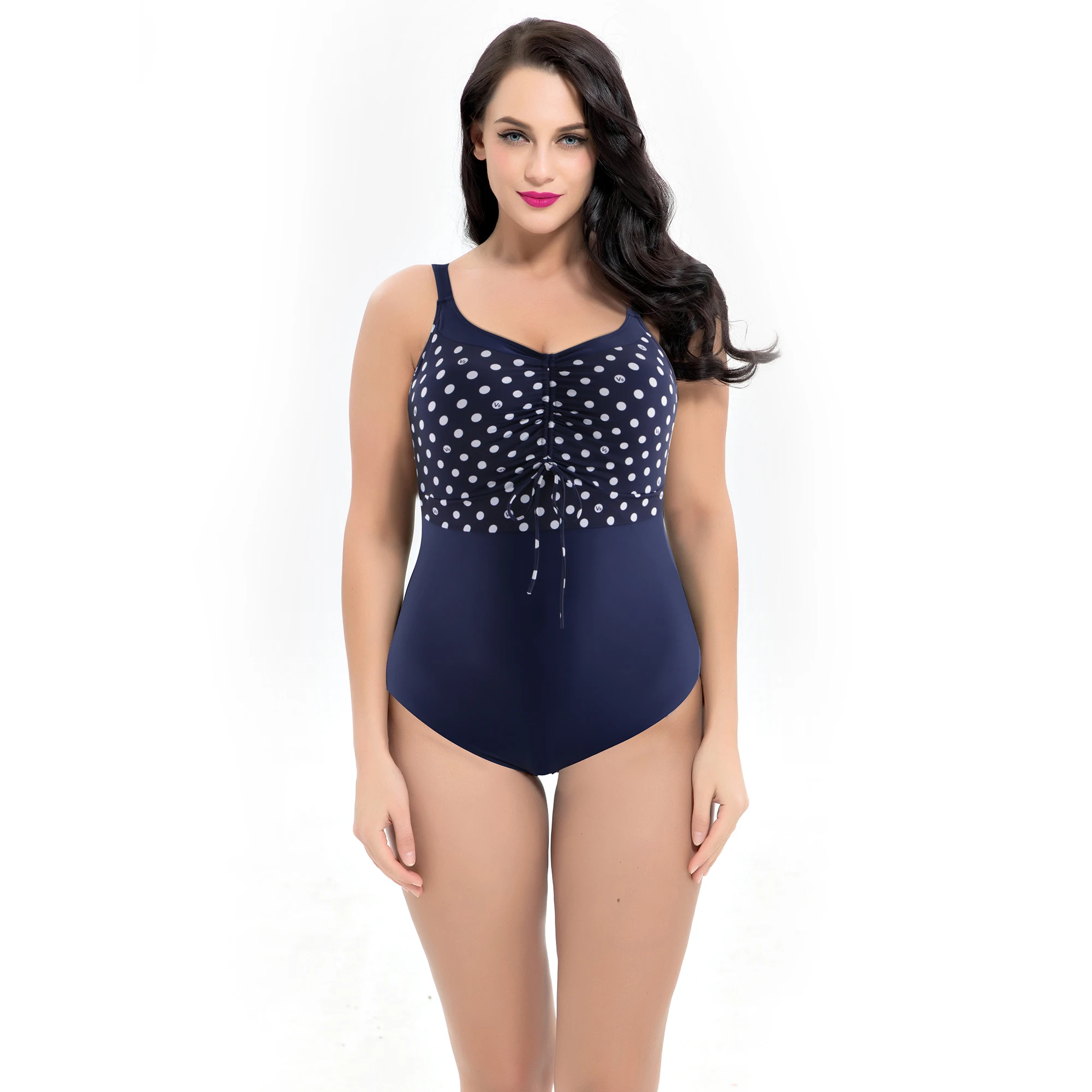 Цельный купальник женский сексуальный с цветочным принтом и высокой талией в