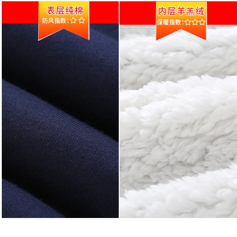 

Boys Winter Pants Sports Warm Trousers Berber Fleece Kids Thick Pants Children Long Trousers For 4-14 Years Kids Causal Pants