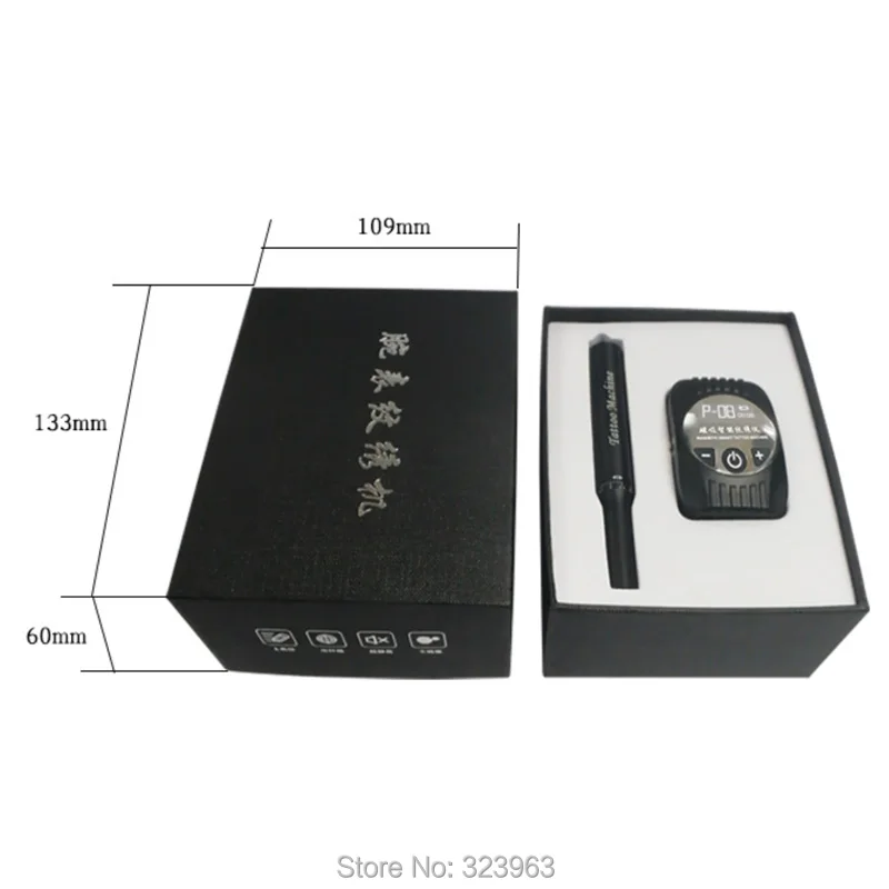 Тату-машинка с умными часами машинка для перманентного макияжа бровей губ