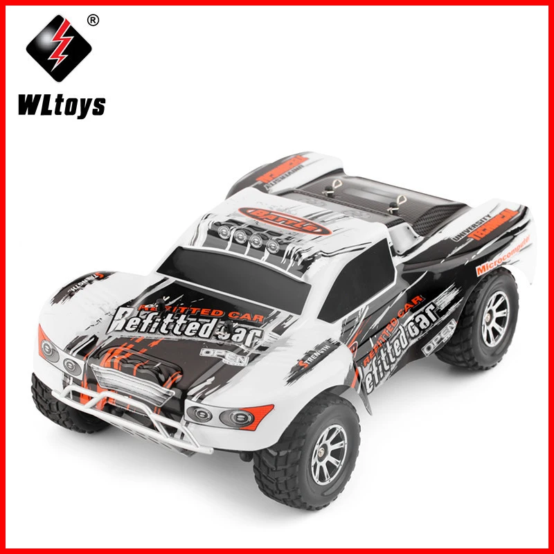 Оригинальный Wltoys Радиоуправляемый автомобиль A969 масштаб 1/18 игрушки 2 4 г 4WD 70 км/ч