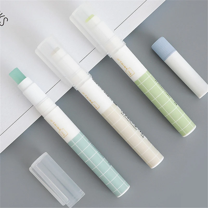 

Jelly Color Fast Dry Cute Glue Stick Pen Shape Solid Color Glue Stick DIY Scrapbooking Diary Notebook Envelope Sealing Stickers