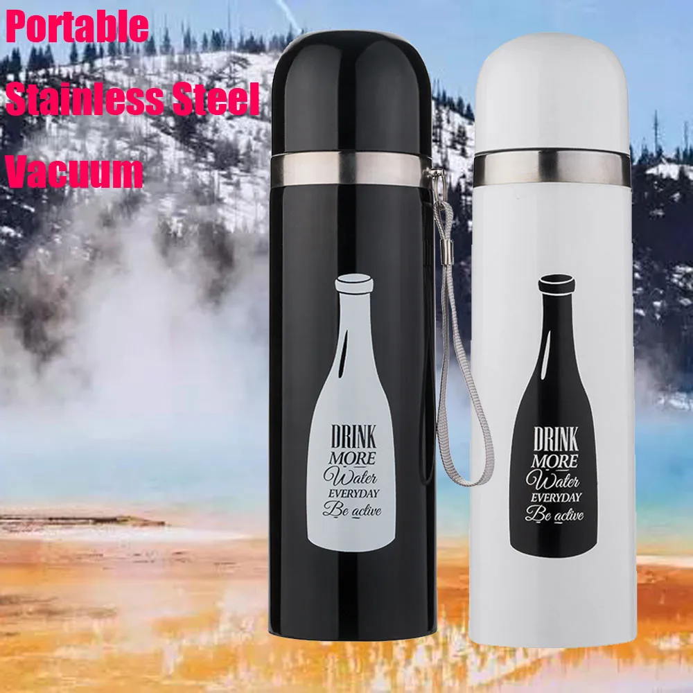 300 мл изолированная кружка термоса из нержавеющей стали с двойными стенками