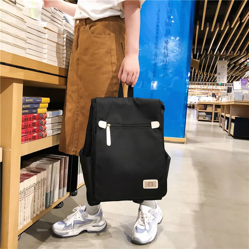 Простой вместительный дорожный рюкзак для женщин женский с несколькими