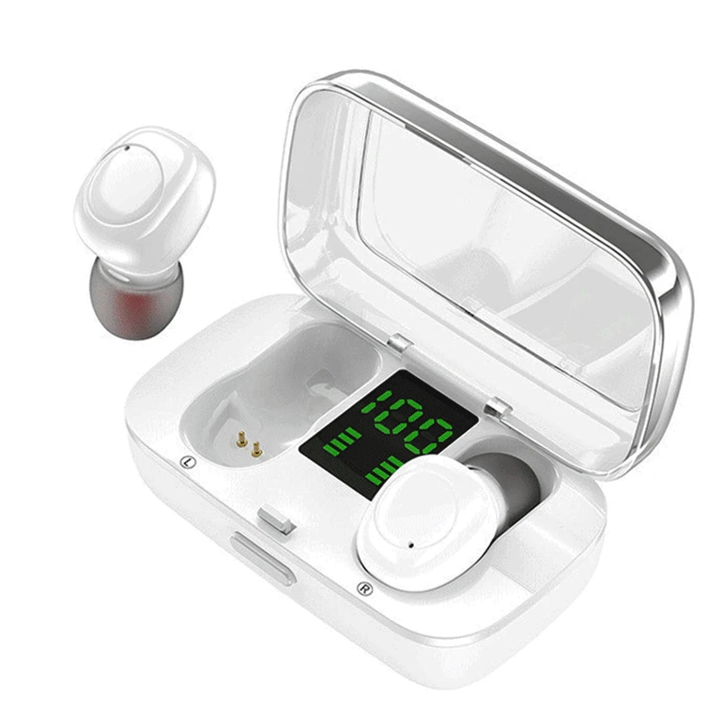 ChtunTouch бинауральные Bluetooth наушники Ipx6 цифровой экран гарнитура стерео