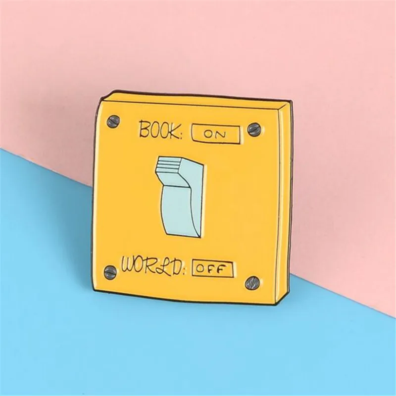 Креативный переключатель металлические украшения значки инструменты одежда