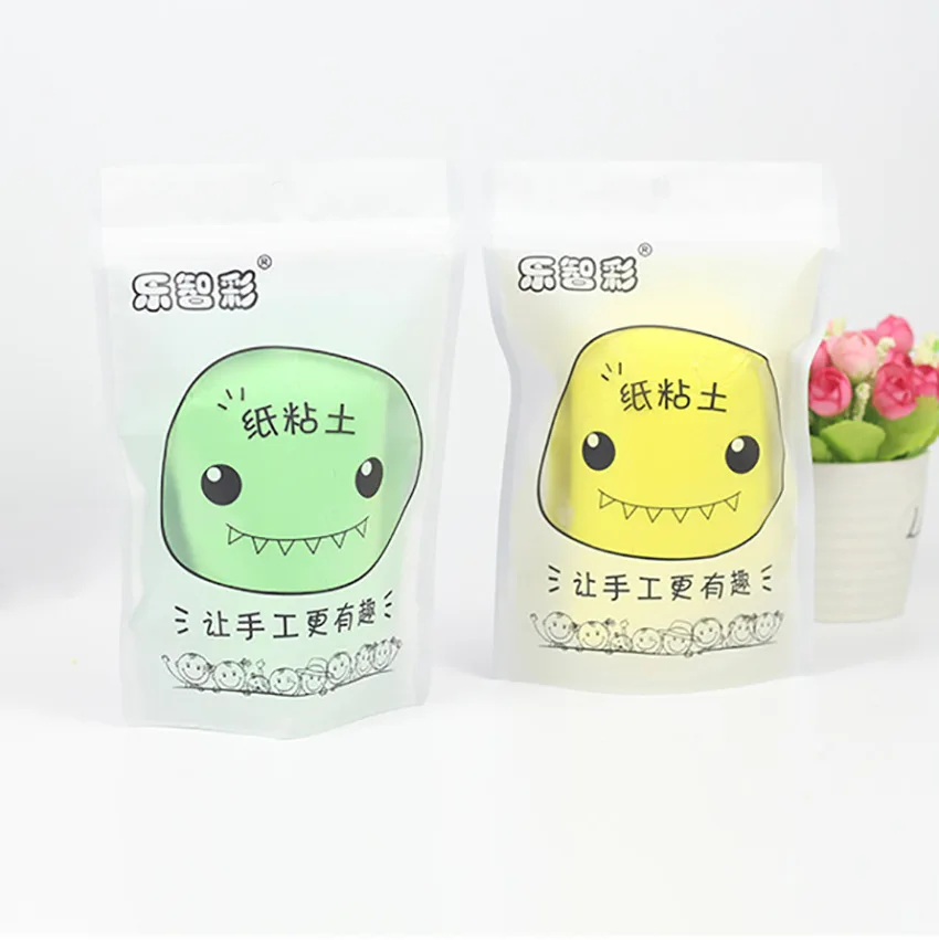 Новая бумажная глина Monster достаточно большого объема 100 г мягкая пластилин для