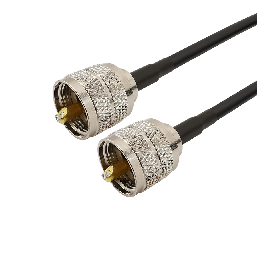 1 шт LMR195 кабель UHF мужской УВЧ Мужской PL259 PL-259 разъем РЧ коаксиальный Ham Радио