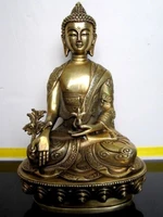 tibetan buddhist medicine buddha bronze statue