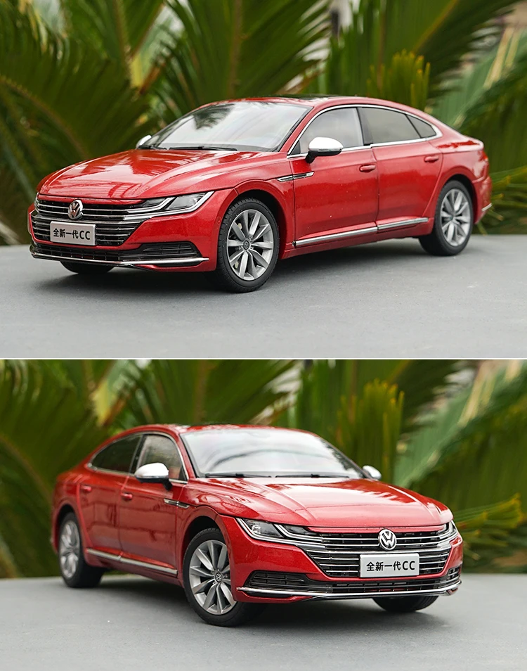 Высокое качество 1:18 VW CC модель сплава, имитация литого металла модель седана, изысканная коллекция подарков