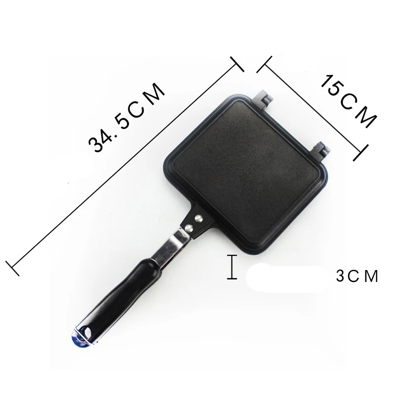 Бытовые сэндвич формы двухстороннее блюдо для барбекю хлебные тосты выпечки