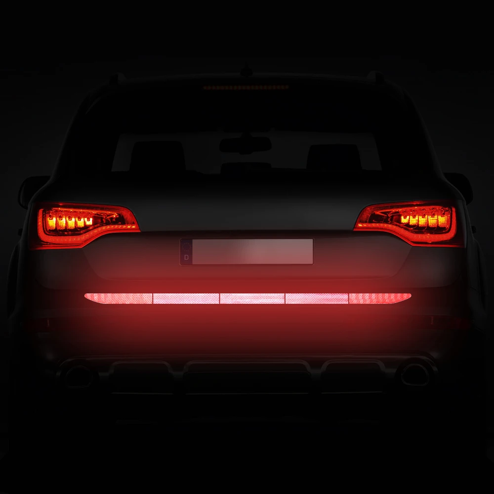 Car Reflective Sticker Auto Trunk Warning Strip for mazda 2 3 5 6 cx5 cx7 mx5 suzuki sx4 jimny swift saab 93 95 | Автомобили и