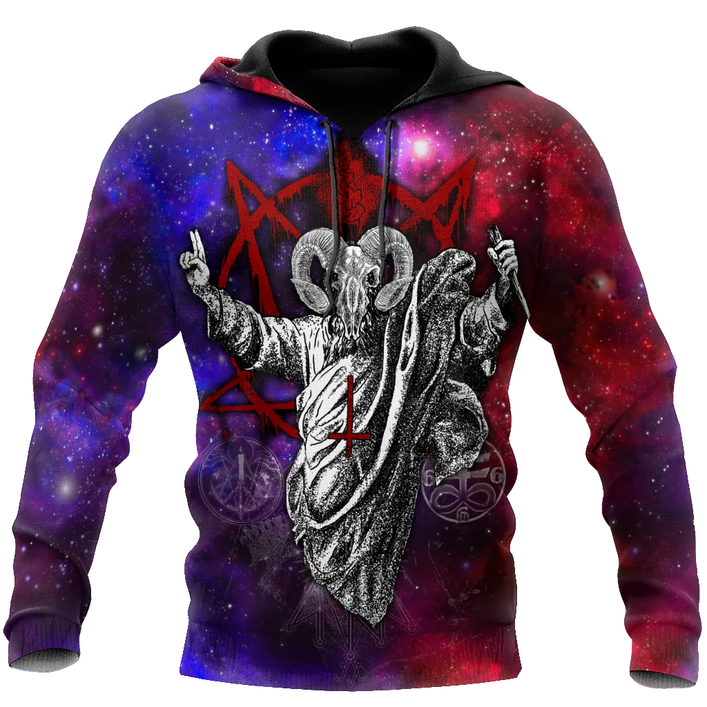 

New Satan Claus 3D printing fashion hoodie sweater unisex zipper pullover casual jacket sportswear hot selling T-shirt-12