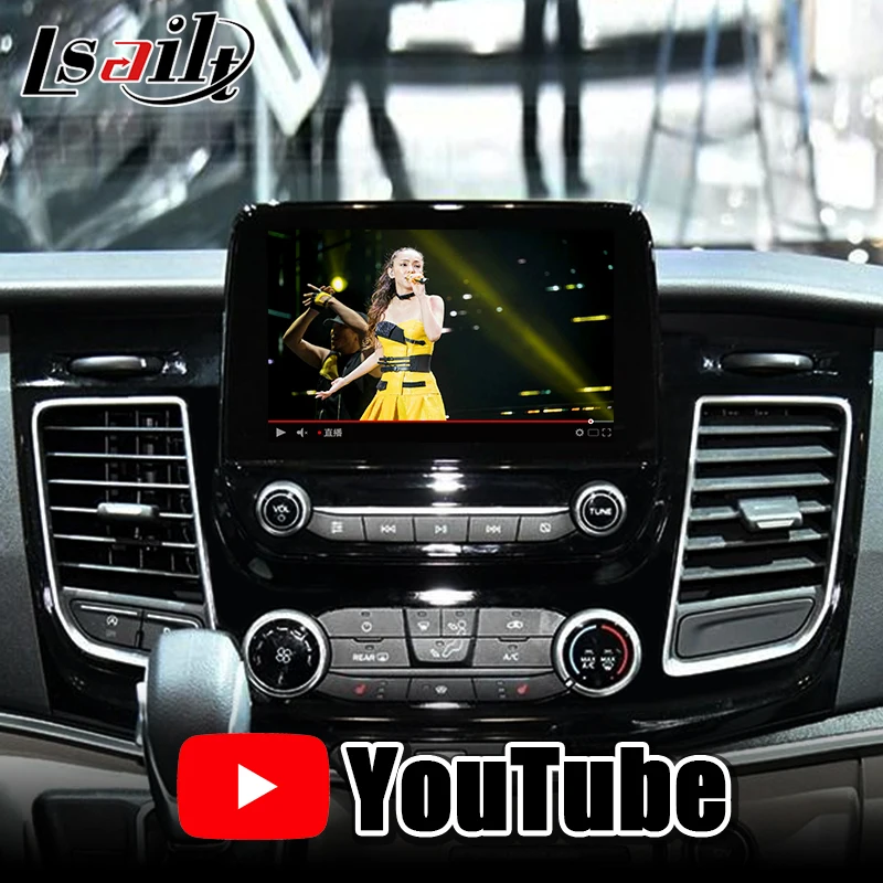Android 9 0 мультимедийный видеоинтерфейс GPS навигатор для Ford Tourneo SYNC3 2016 Теперь