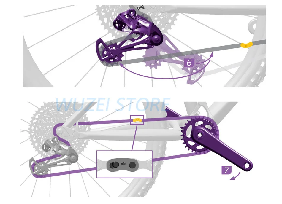 SRAM NX EAGLE 1x12s 11-50T набор скоростей DUB 170/175 мм задний переключатель триггерный переключатель передач кассета с цепью звездочки