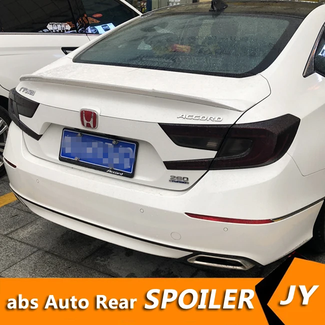 Спойлер для HONDA Accord 2018-2019 спойлер высокого качества из АБС-пластика заднее крыло
