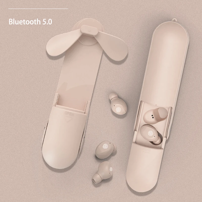 Наушники F7 Fan Design TWS Bluetooth 5 0 светодиодный дисплей мини беспроводные наушники