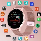 Смарт-часы женские, сенсорный экран, водонепроницаемость IP67, Bluetooth, для Android, iOS, 2021