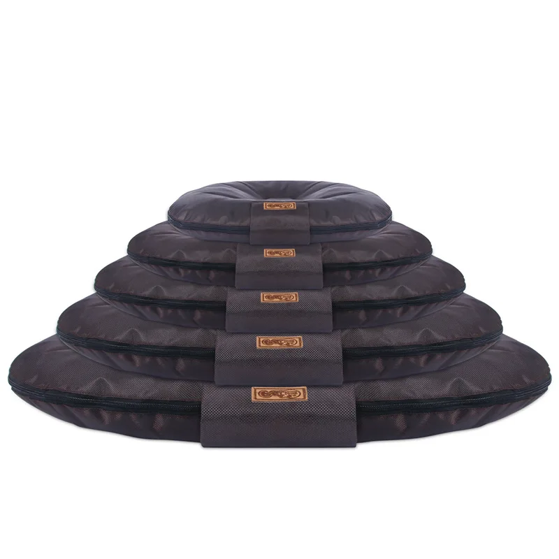 ПЭТ спальное место для собаки коврик Оксфорд Круглый облежа гнездо одеяло