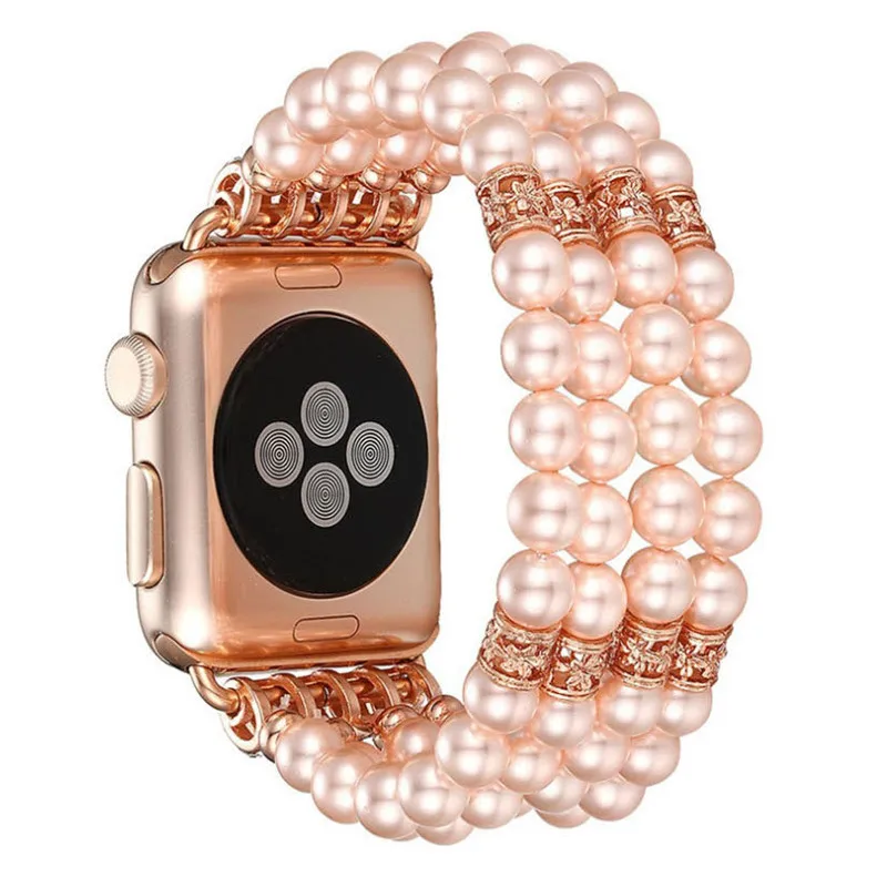 Эластичный браслет для Apple Watch 38/42/40/44 мм ручной работы | Наручные часы
