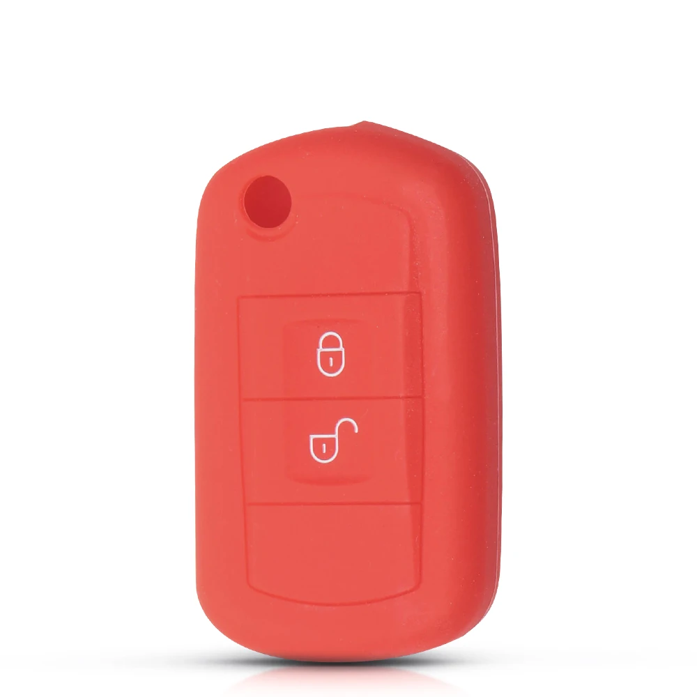 Силиконовый чехол для ключей KEYYOU защитный Land Rover Freelander LR3 Range Sport Discovery Evoque