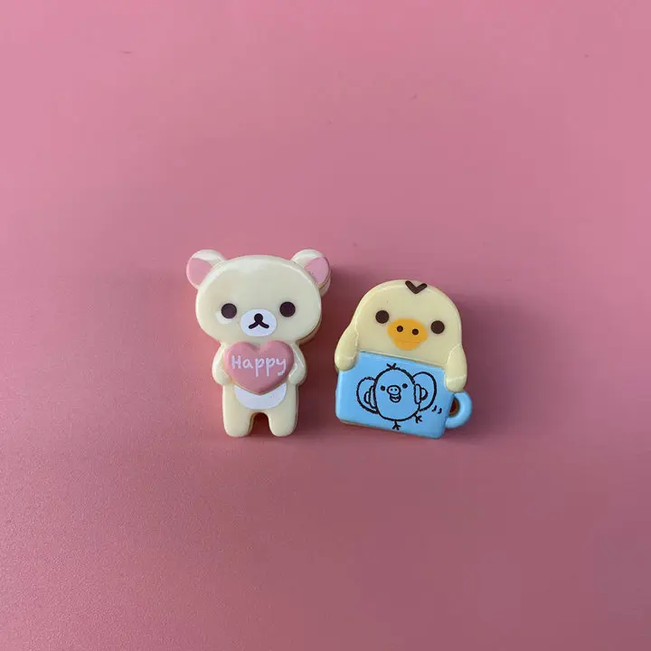 Оригинальная упаковка мягкая Ароматизированная игрушка kawaii Rilakkuma кулон для