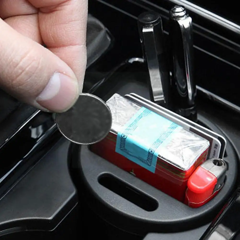 

Car Armrest Box Cigarette Coin Card Holder Storage Cup Box Auto Organizer Car Box Car-styling Accessories Storage Auto N1Z2