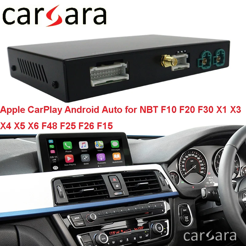 

Wireless CarPlay Decorder WIFI Bluetooth Android Auto HMDI Box for B M W F10 F20 F30 X1 X3 X4 X5 X6 F48 F25 F26 F15 NBT System