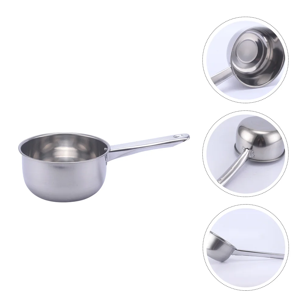 

2pcs Water Ladles Stainless Steel Thickened Bailer for Restaurant Dining Hall