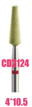 CD2124 1 шт. Стоматологическая лаборатория керамика алмазный камень шлифовальные станки циркония полный porcelian коронки полировщик быстрая полировка идеальный эффект - Цвет: CD2124