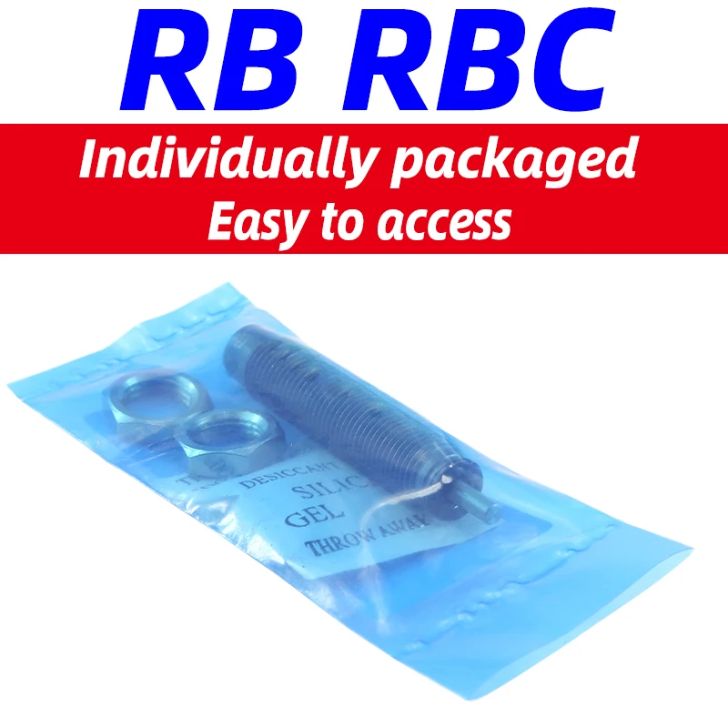 

RBC series Pneumatic Hydraulic Shock Absorber Adjustable Hydraulic Buffer RBC0805 RBC1007 RBC1411 RBC2725