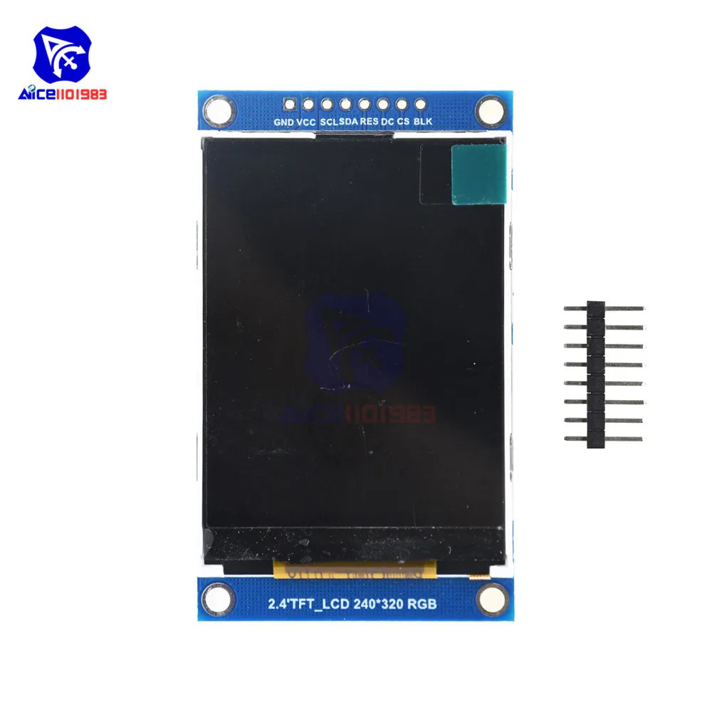 4 3 дюймовый TFT ЖК дисплей diymore экран модуль драйвер 2 4x240 плата для Arduino 320