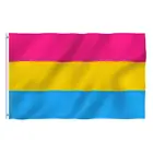 90x150 см Omnisexual ЛГБТ гордость пансексуал флаг Радужный Флаг красочные радужные мира флаги полиэстер лесбиянок геев парад 5x3 фута