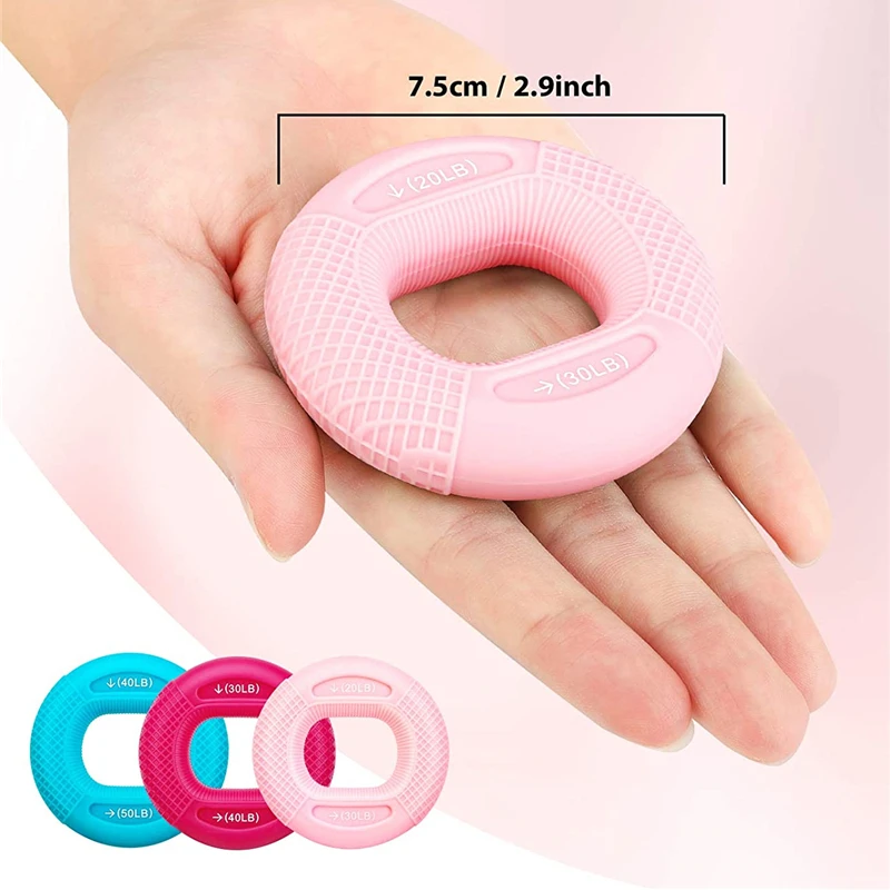 Силиконовый тренажер захватываемый для рук захват пальцев кольца вышлите ваш