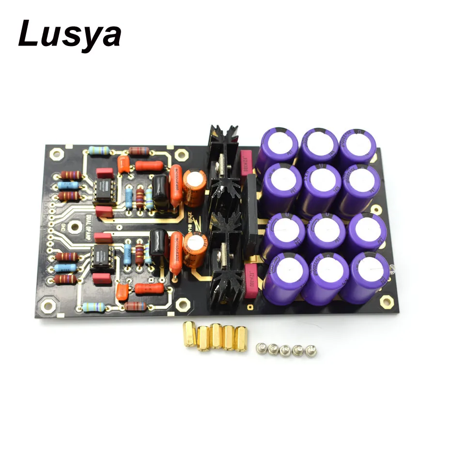 Мм Плата усилителя PCBA OPA2111KP Германии двухконтурная проигрыватель HiFi