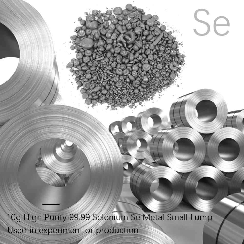 10g High Purity 99.99 Selenium Se Metal Small Lumps Sample for Production |