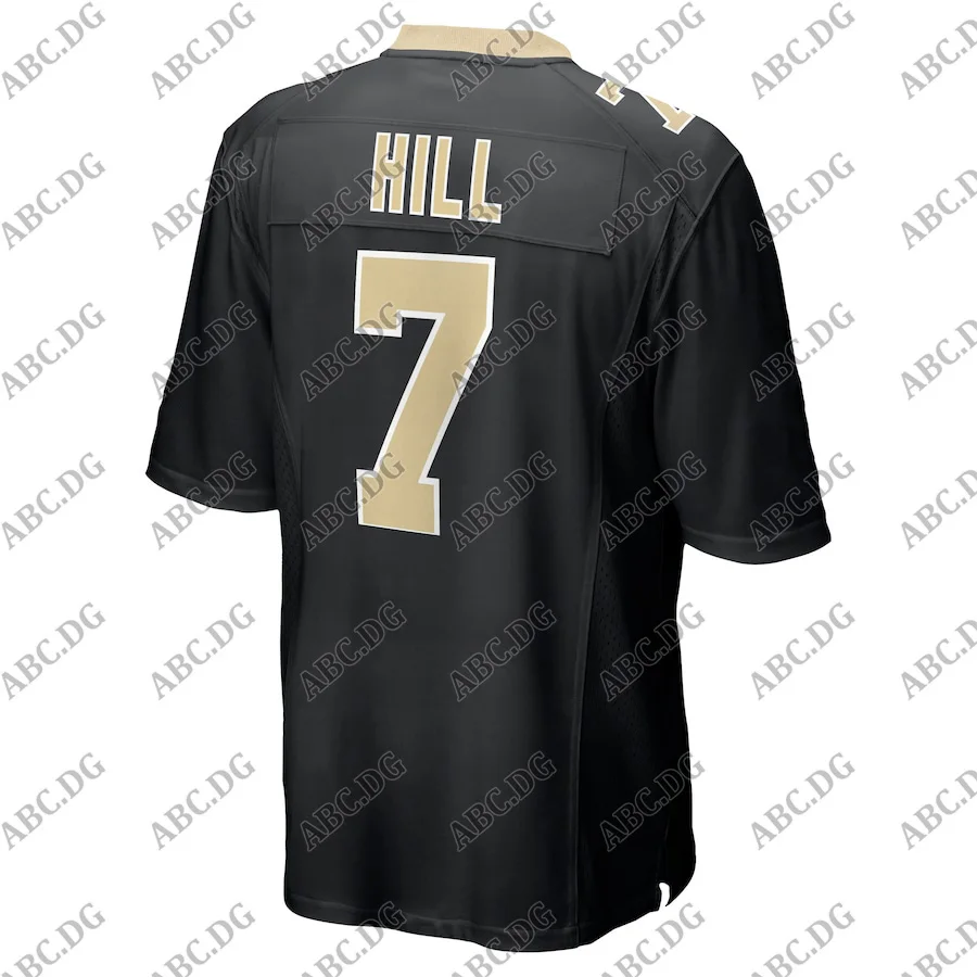 

Men Women Kid Youth New Orleans Taysom Hill Black Game Jersey