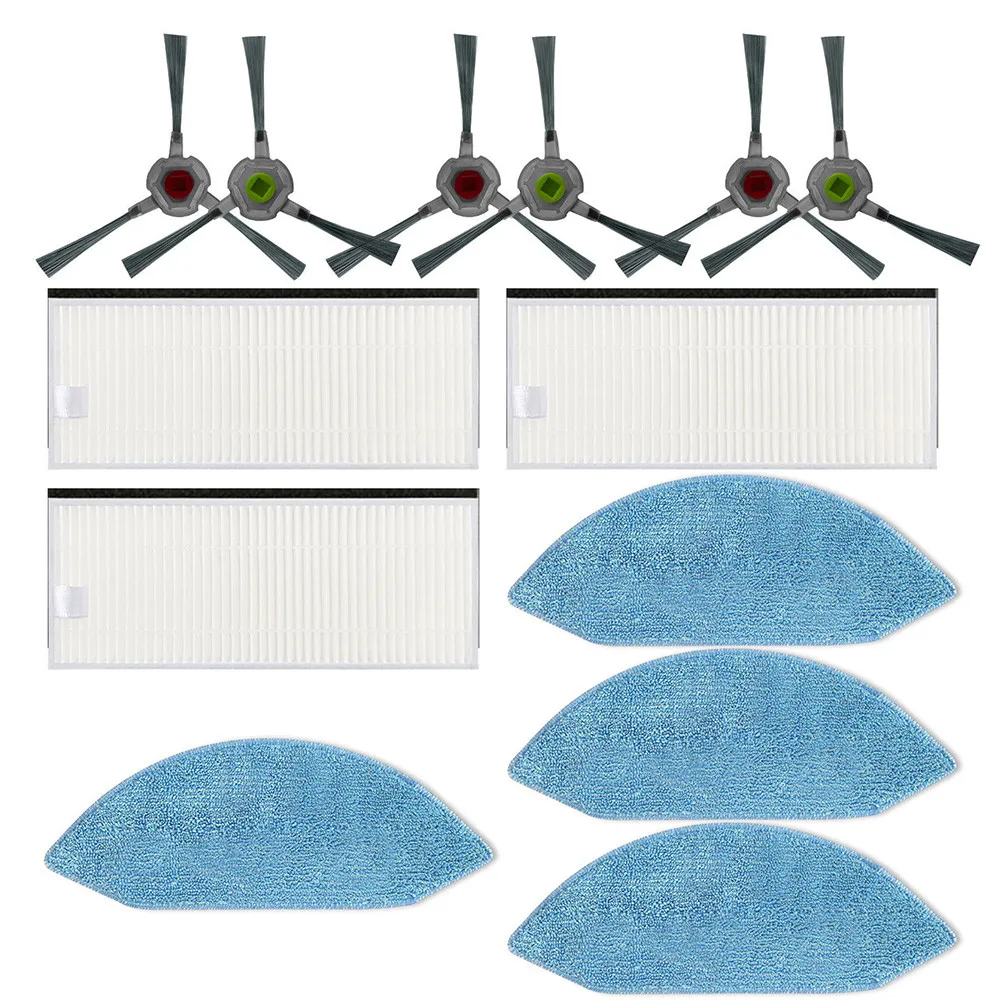 

13PC/Set Accessory Kit For Ecovacs Deebot U2 DGN22 Robot Vacuum Cleaners Dust Cleaner Dirt Remover Home Appliance