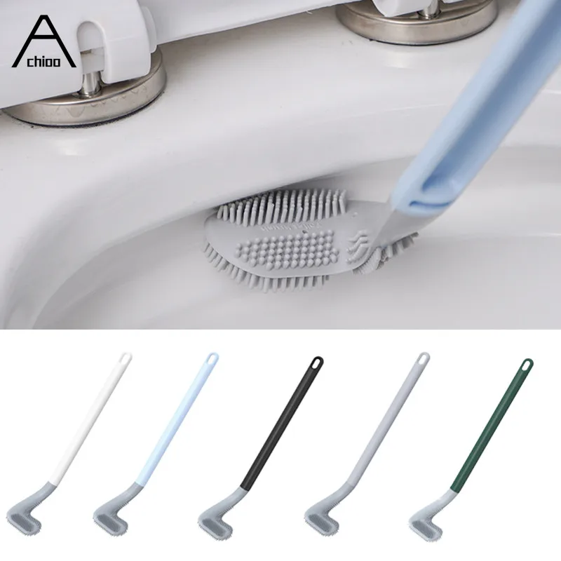 Креативная силиконовая щетка для гольфа Щетка Для Чистки унитаза настенная