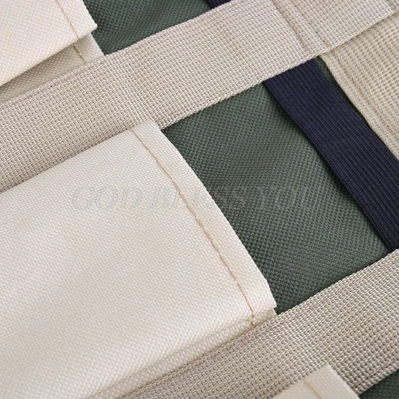 

Multi-function Oxford Cloth Garden Plant Tool Bag Pouch Toolkit Tote Organizer with 8 Pockets Lawn Yard Carrier Drop Shipping