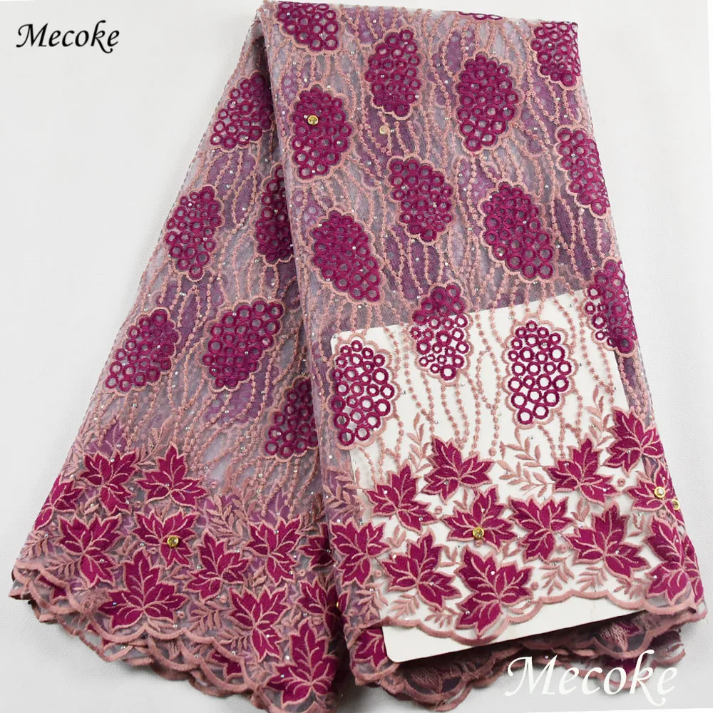 Кружевная ткань Mecoke французская сетчатая последняя модель 2021 года африканская