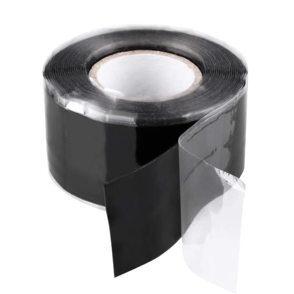 

Self Fusing Silicone Tape Waterproof Strong Adhesive Silicone Self Fusing Tape for Seal Radiator Hose Leak Car Repair Wires Wrap